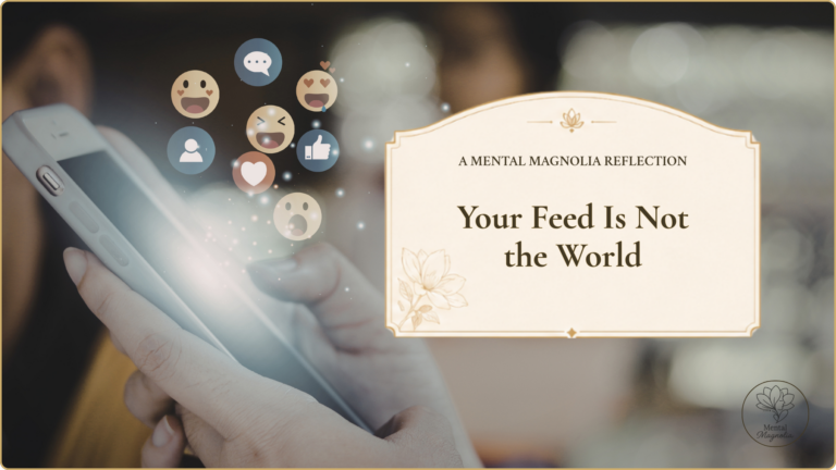 Your Feed Is Not the World